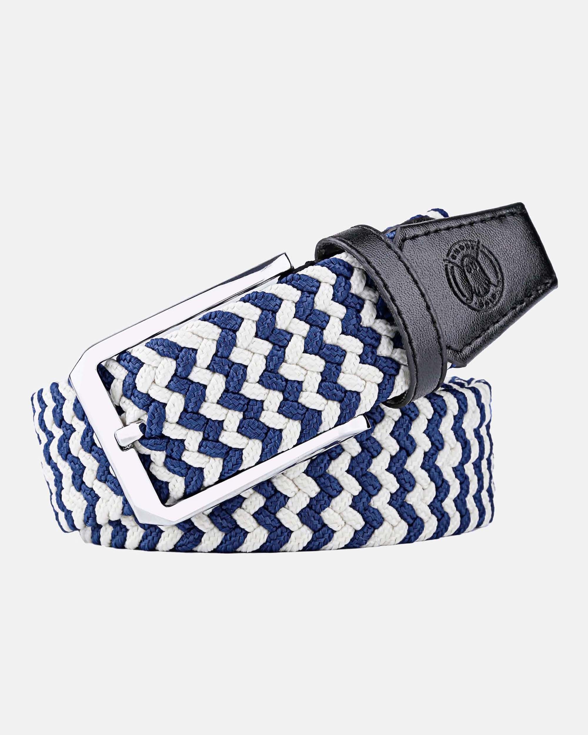 Maxwell Braided Leather Belt - Leather - Belts