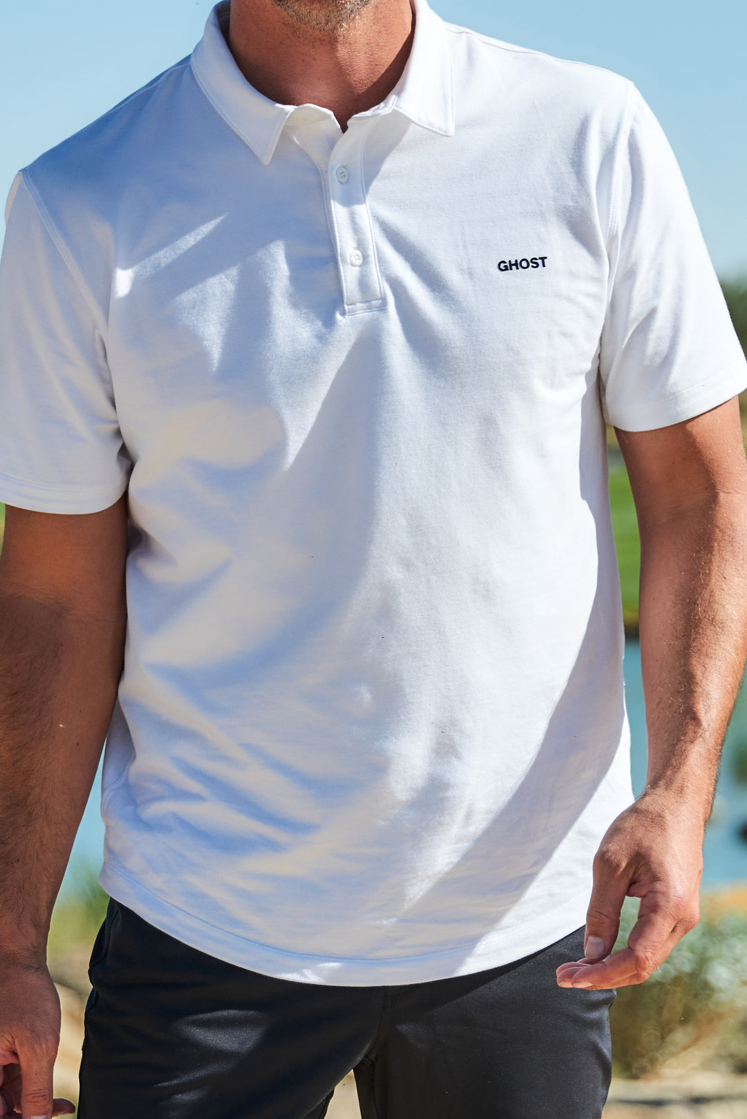 Mens Classic Polo White#color_white