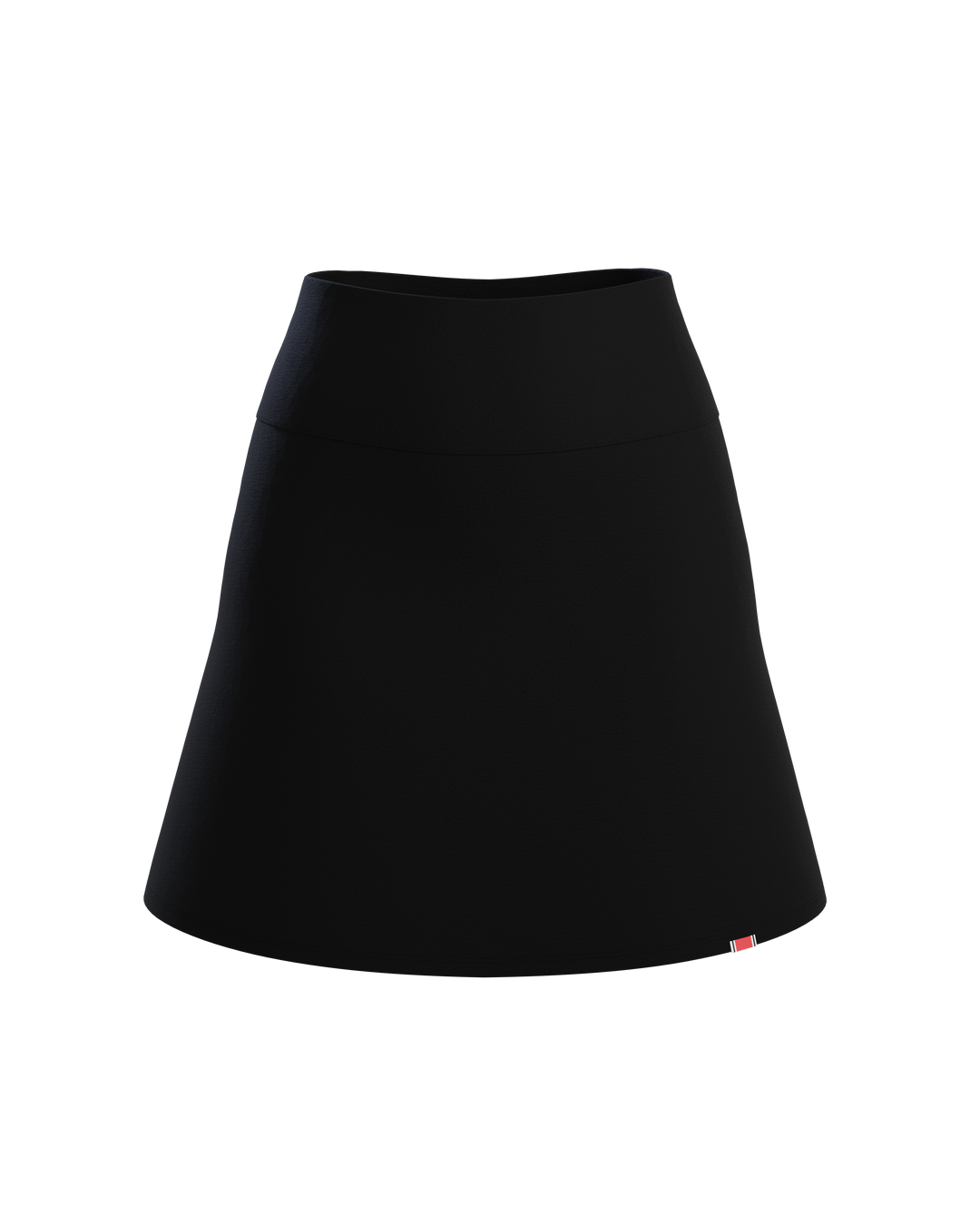 Womens Golf Skirt Black#color_black