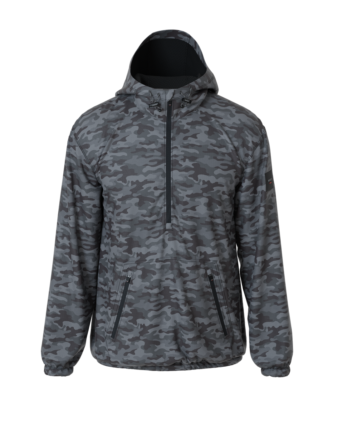 Mens Windbreaker Black Camo#color_black-camo