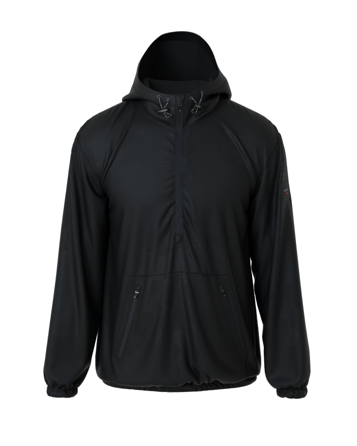 Mens Windbreaker Black#color_black