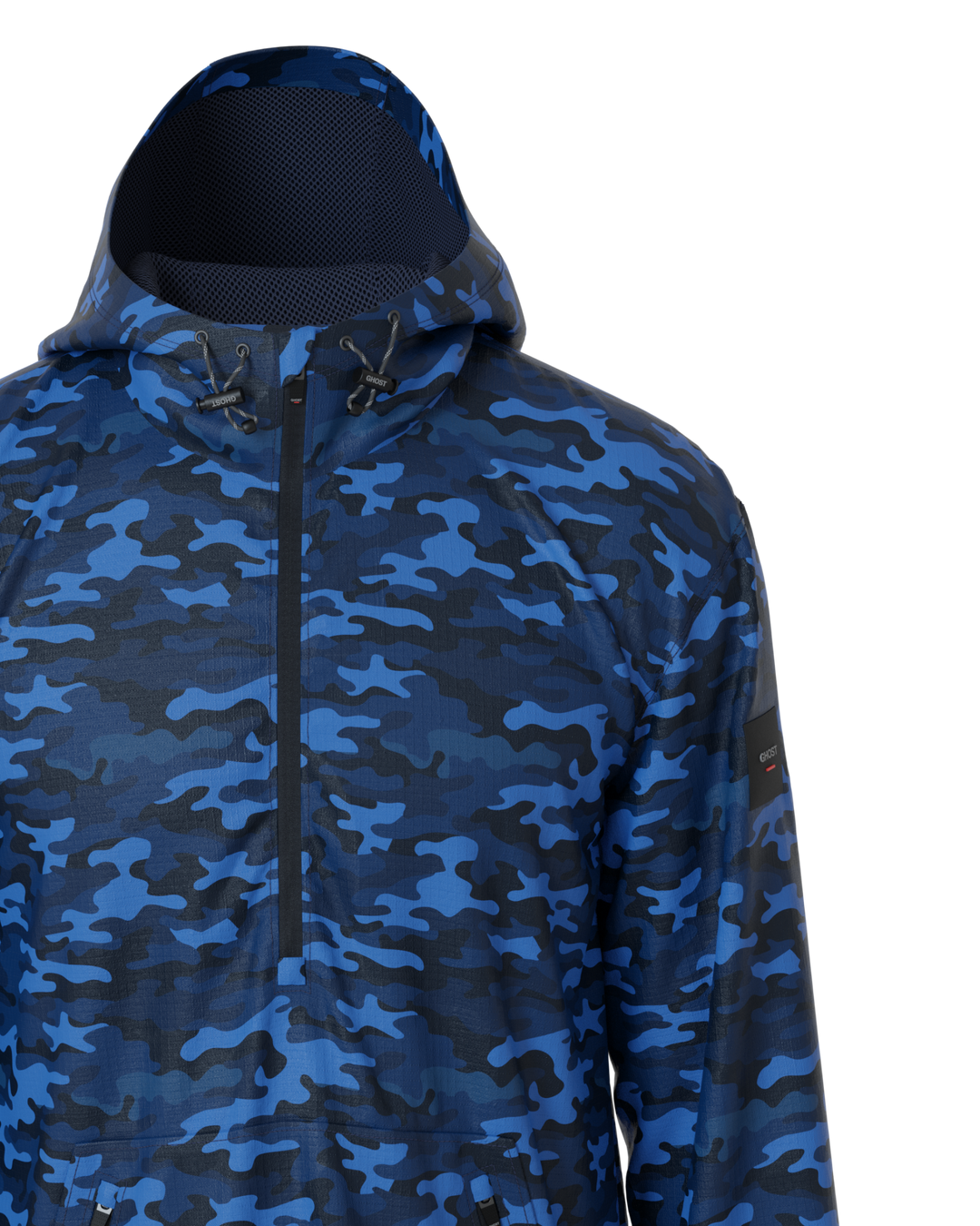 Mens Windbreaker Navy Camo#color_navy-camo