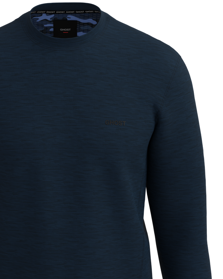 Mens Crewneck Sweatshirt Navy#color_navy