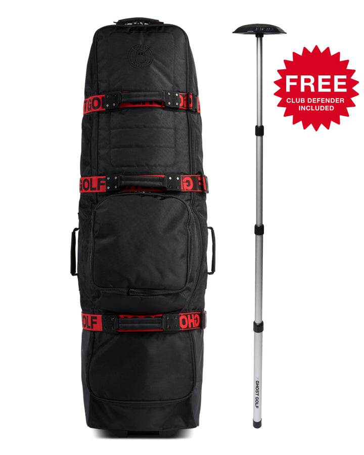 AWOL Bag with Free Club Defender Call out. #color_red-strap