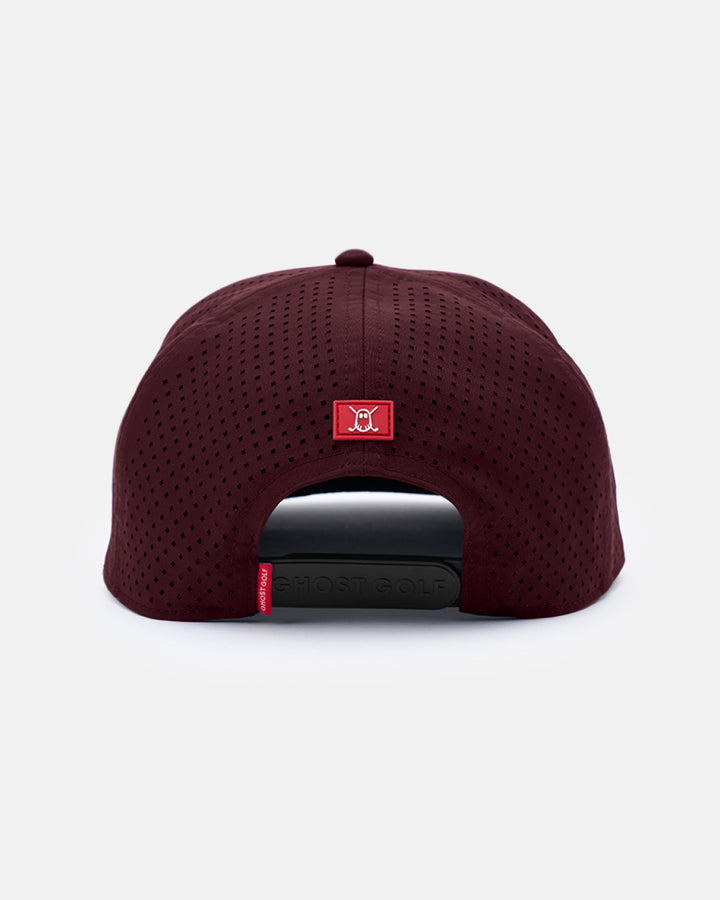 Arch Panel Snapback_Back-Burgundy #color_burgundy