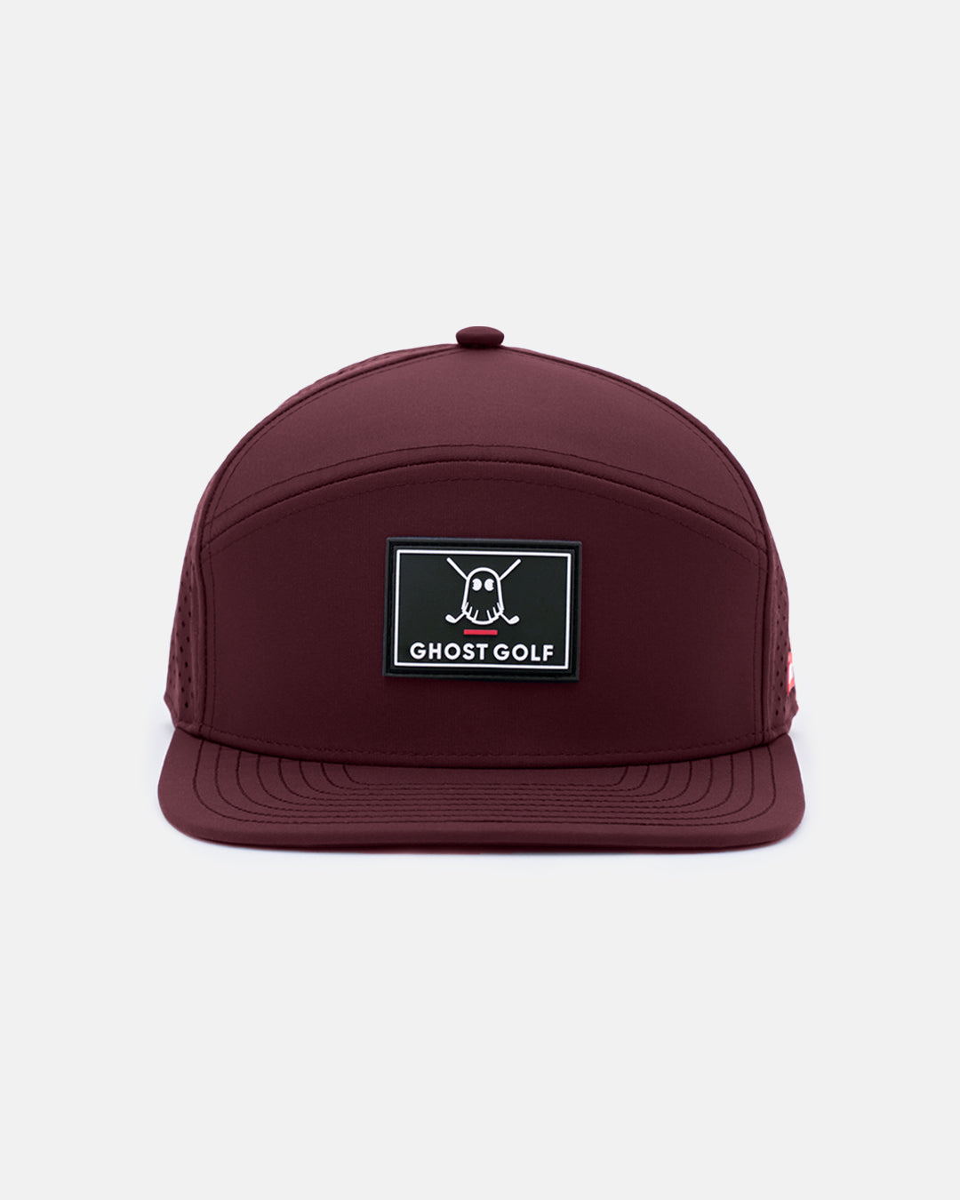 Arch Panel Snapback_Front-Burgundy #color_burgundy