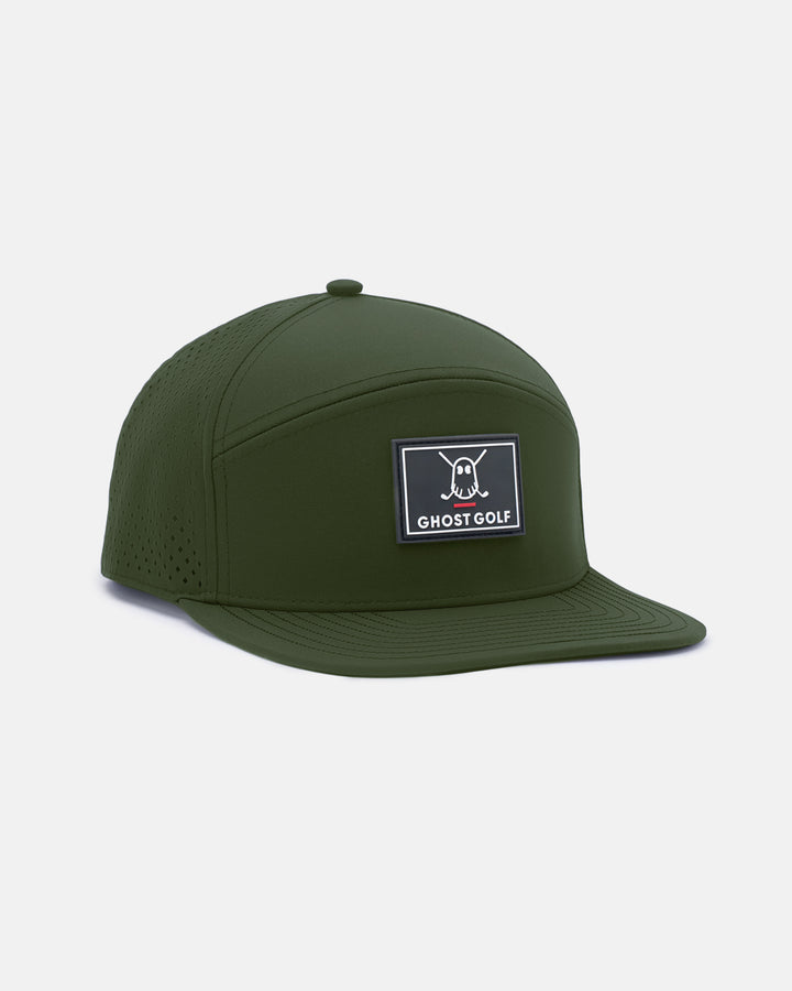 Arch Panel Snapback_Right-Olive #color_olive