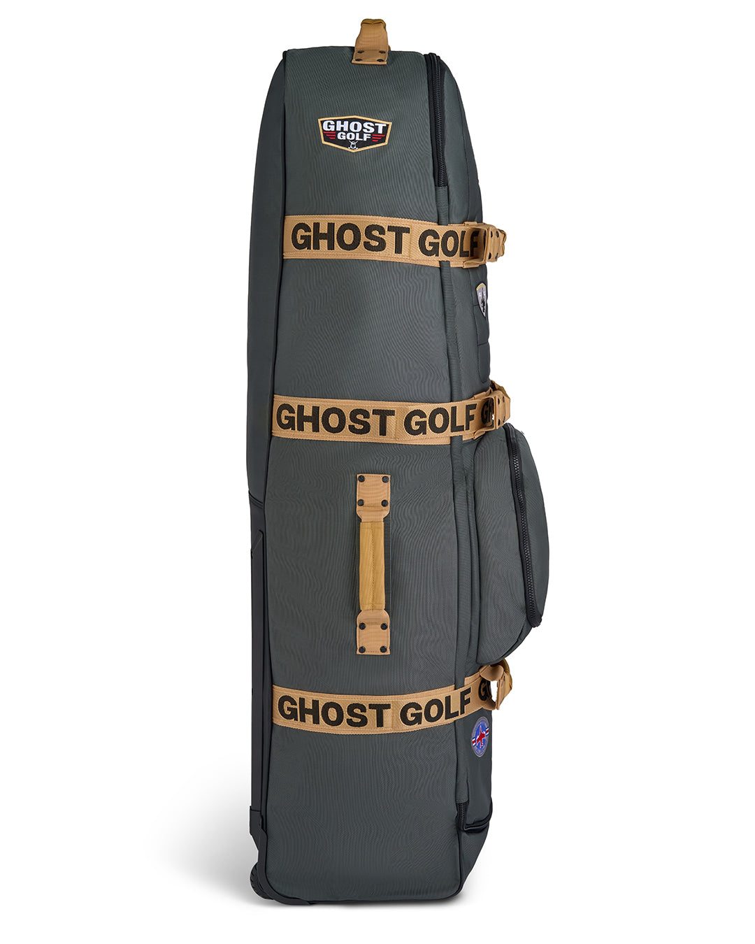 Left Side View of G-Suit Primary AWOL Travel Bag #color_green
