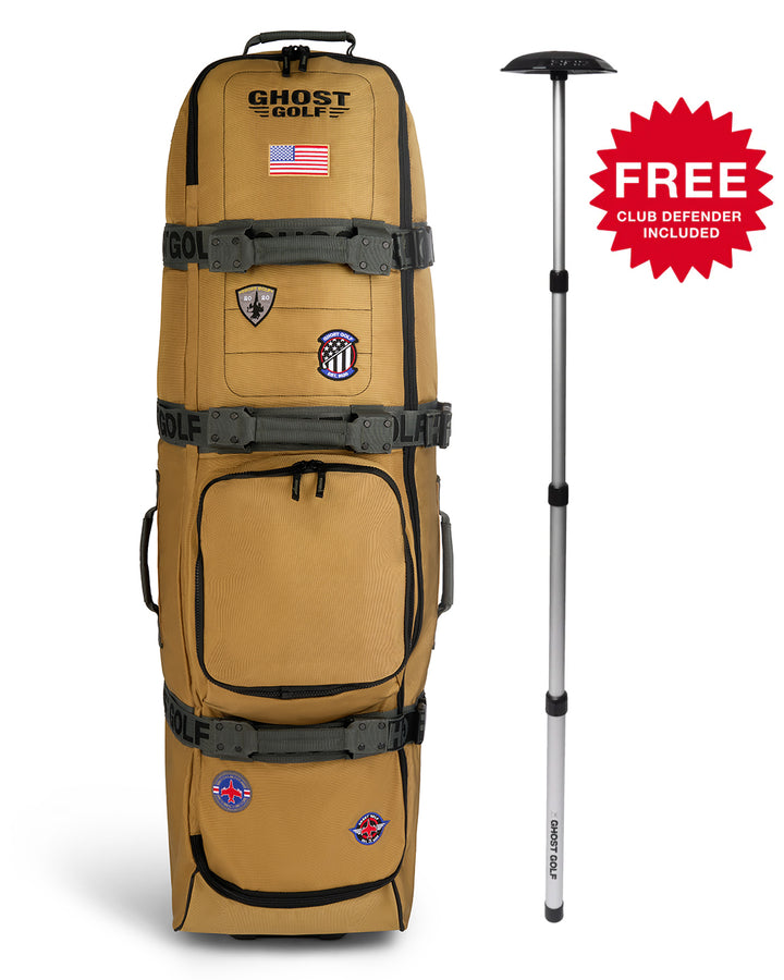 Free Club Defender Promotion for G-Suit Secondary AWOL Travel Bag #color_sand