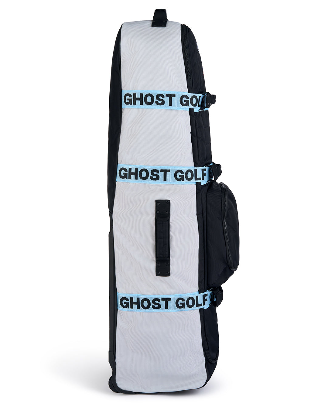 Left Side View of Striker Primary AWOL Travel Bag #color_grey