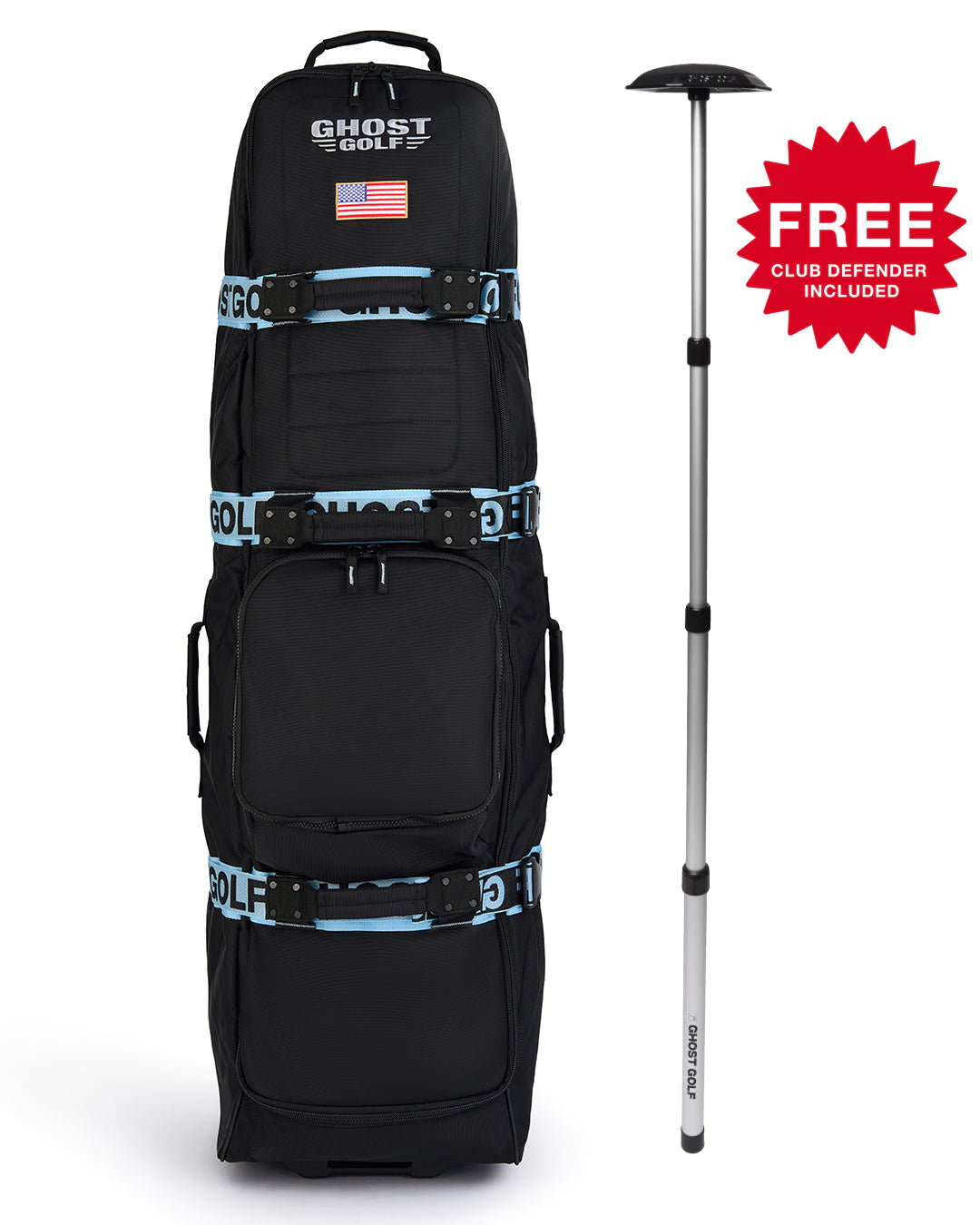 Free Club Defender Promotion for Striker Secondary AWOL Travel Bag #color_black