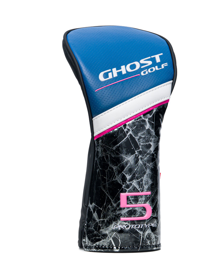 Azzurro_5_Headcover_Front_#color_blue_pink_white_forged pattern