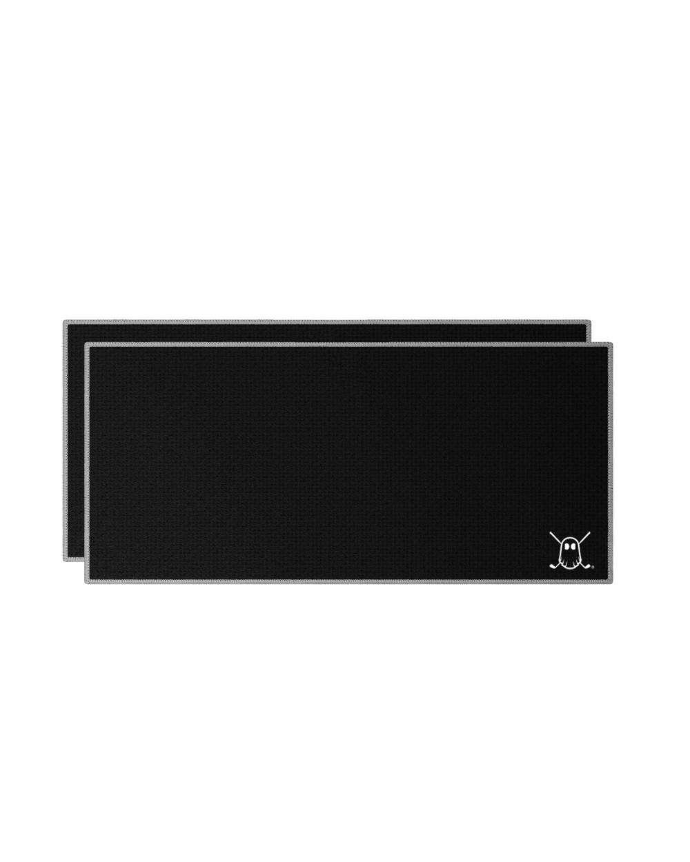 Caddie Towel with Carabiner Black#color_black