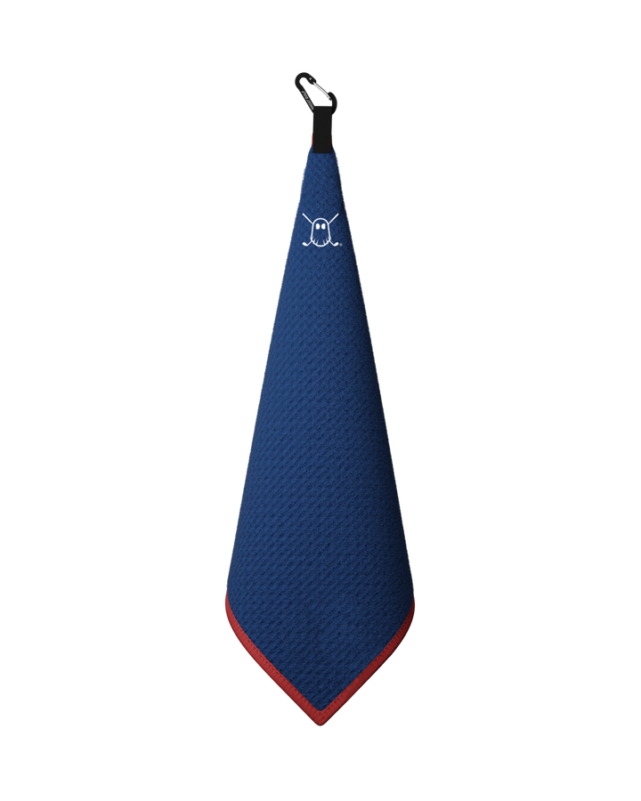 Greenside Towel with Carabiner Blue#color_blue