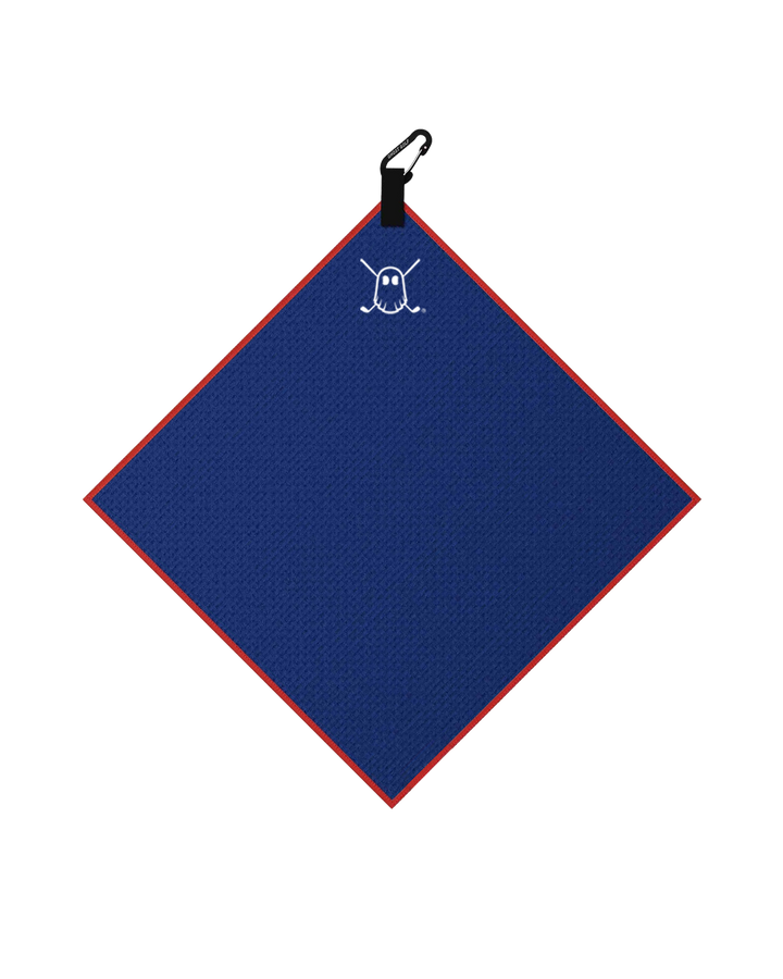 Greenside Towel with Carabiner Blue#color_blue