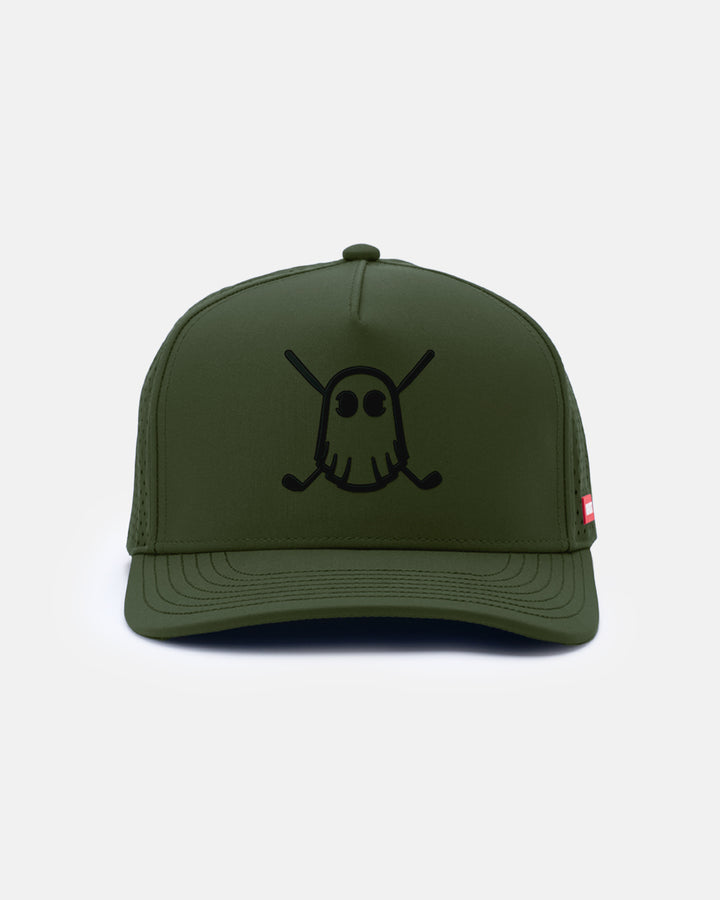 Bonded Icon Snapback_Front-Olive #color_olive