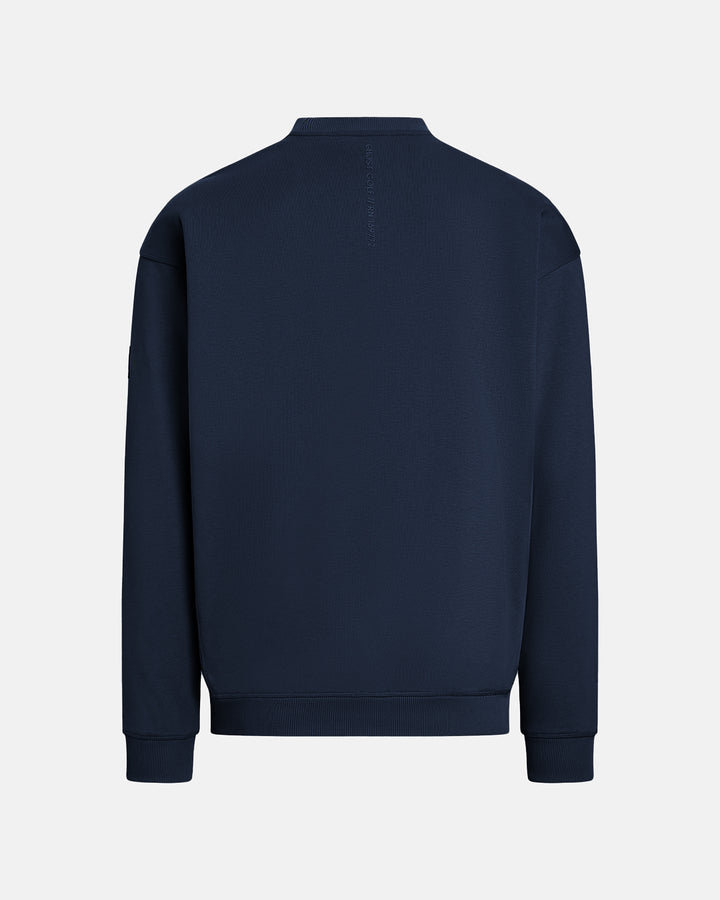 Clubhouse Crewneck_Product Back_Navy #color_navy