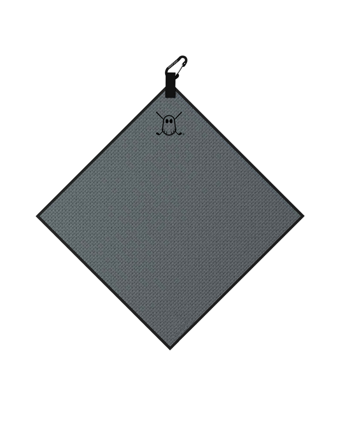 Greenside Towel with Carabiner Dark Grey#color_dark-grey