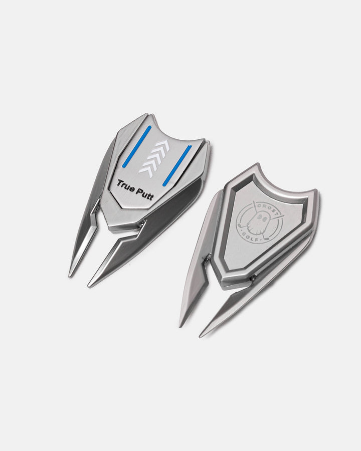 Divot Tool Silver Front and Back View#color_silver