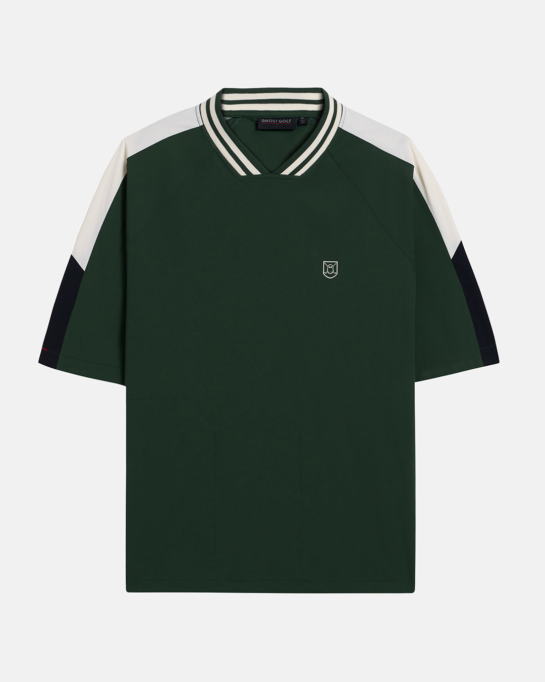 Front View Product Photo of Bogey Green Fairway Windshirt V2 #color_bogey-green