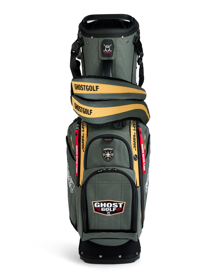 Front View of G-Suit Anyday Bag showcasing shoulder straps wrapped around
