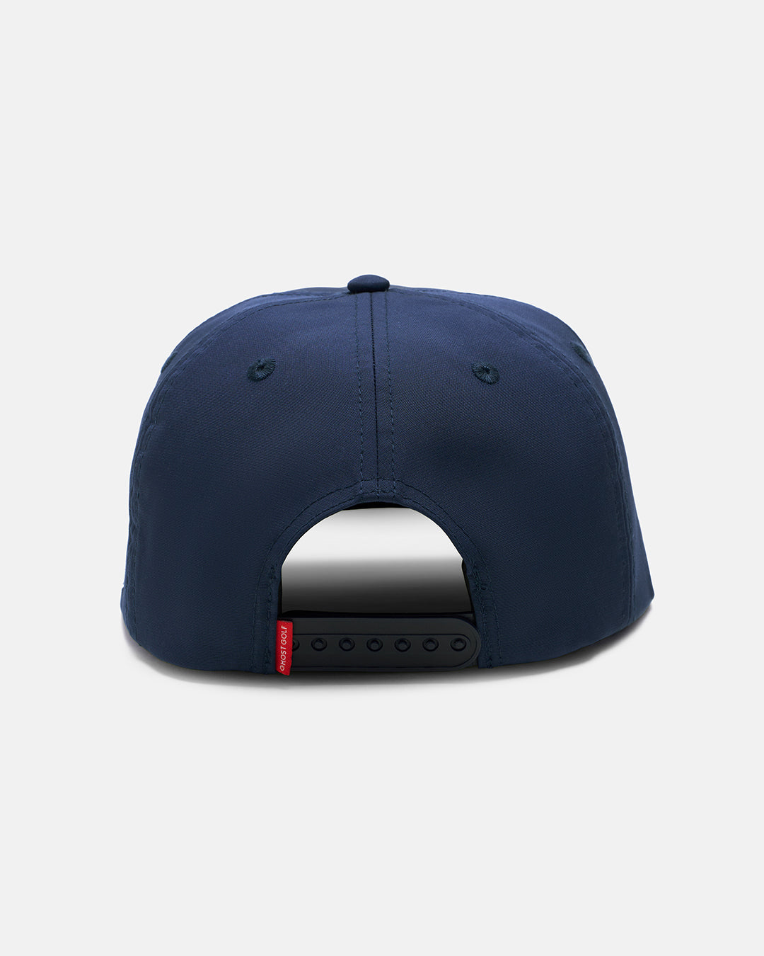 Back View Product Photo of Dark Navy GG Badge Snapback Hat #color_navy