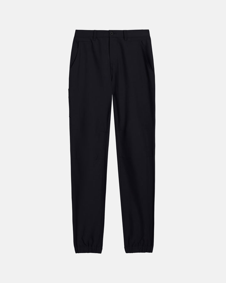 Front View Product Photo of Black Ghost Golf Core Jogger Pant #color_black
