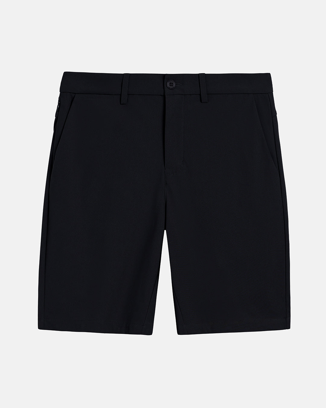 Front View Product Photo of Black Ghost Golf Core Short #color_black
