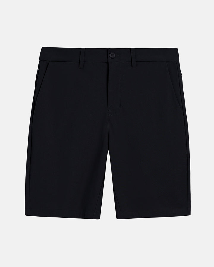 Front View Product Photo of Black Ghost Golf Core Short #color_black