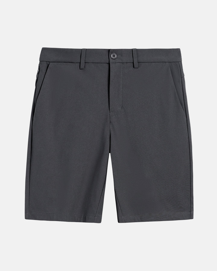 Front View Product Photo of Iron Grey Ghost Golf Core Short #color_iron-grey