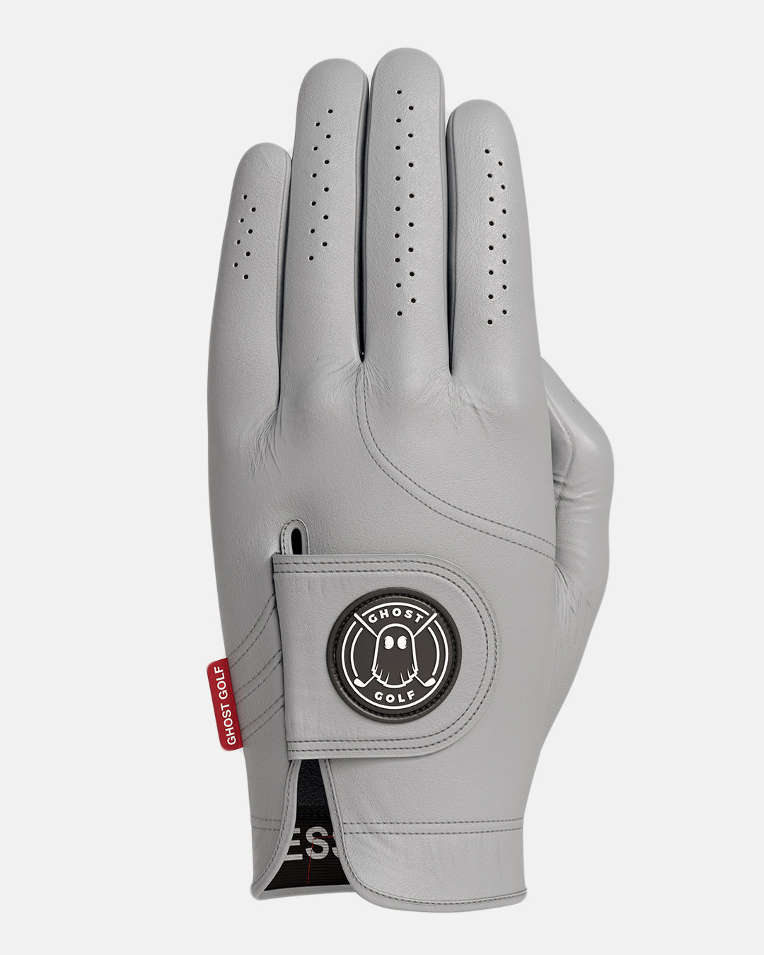Front Product Shot of Titanium Glove with Ghost Emblem Patch #color_titanium