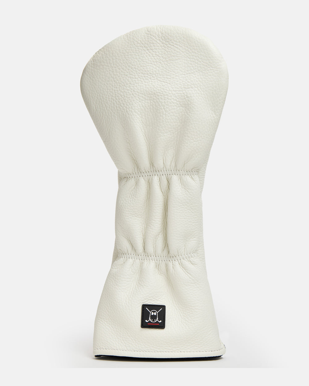Back Product Shot of White Ghost Golf Whiteout Driver Head Cover #size_driver