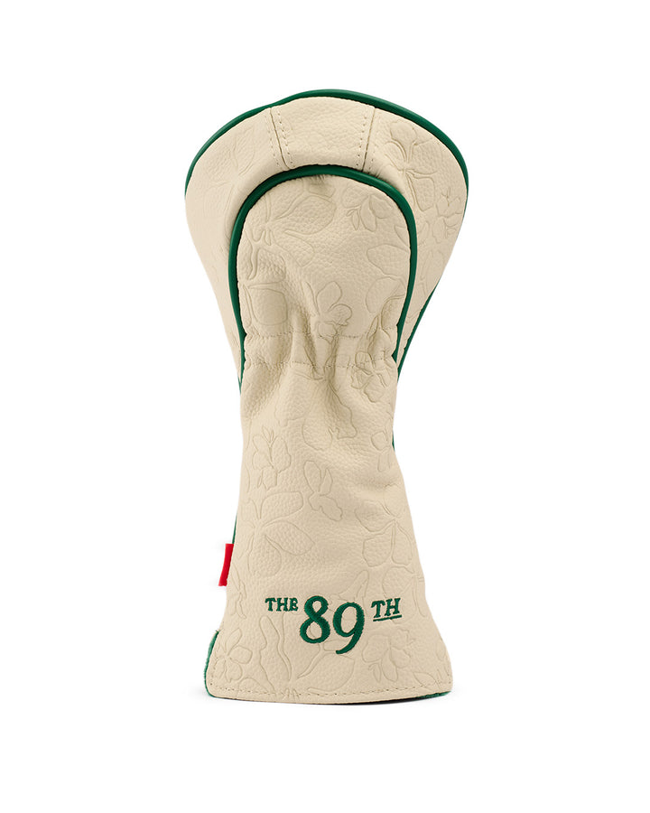 Green and Tan 3 Wood Head Cover 2