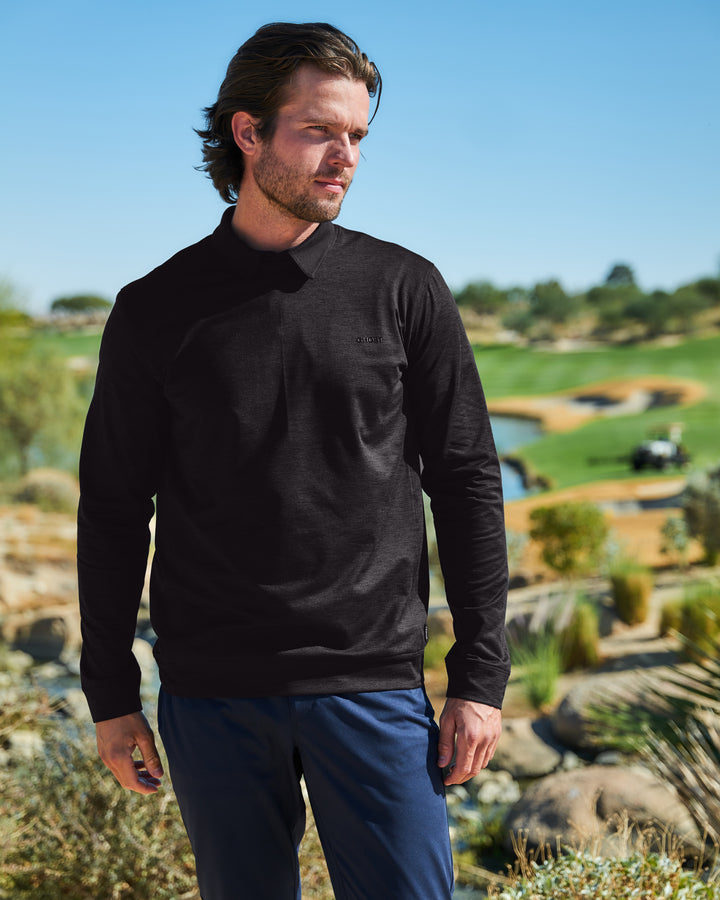 Mens Crewneck Sweatshirt Black#color_black