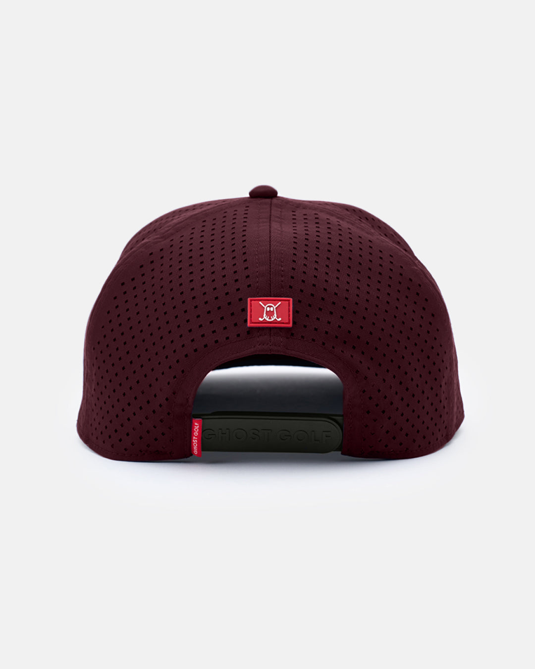 Icon Patch Snapback_Back-Burgundy #color_burgundy