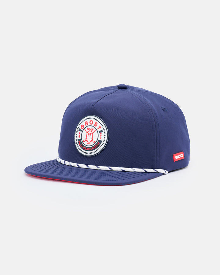 RETRO GOLFER SNAPBACK 3 #color_navy