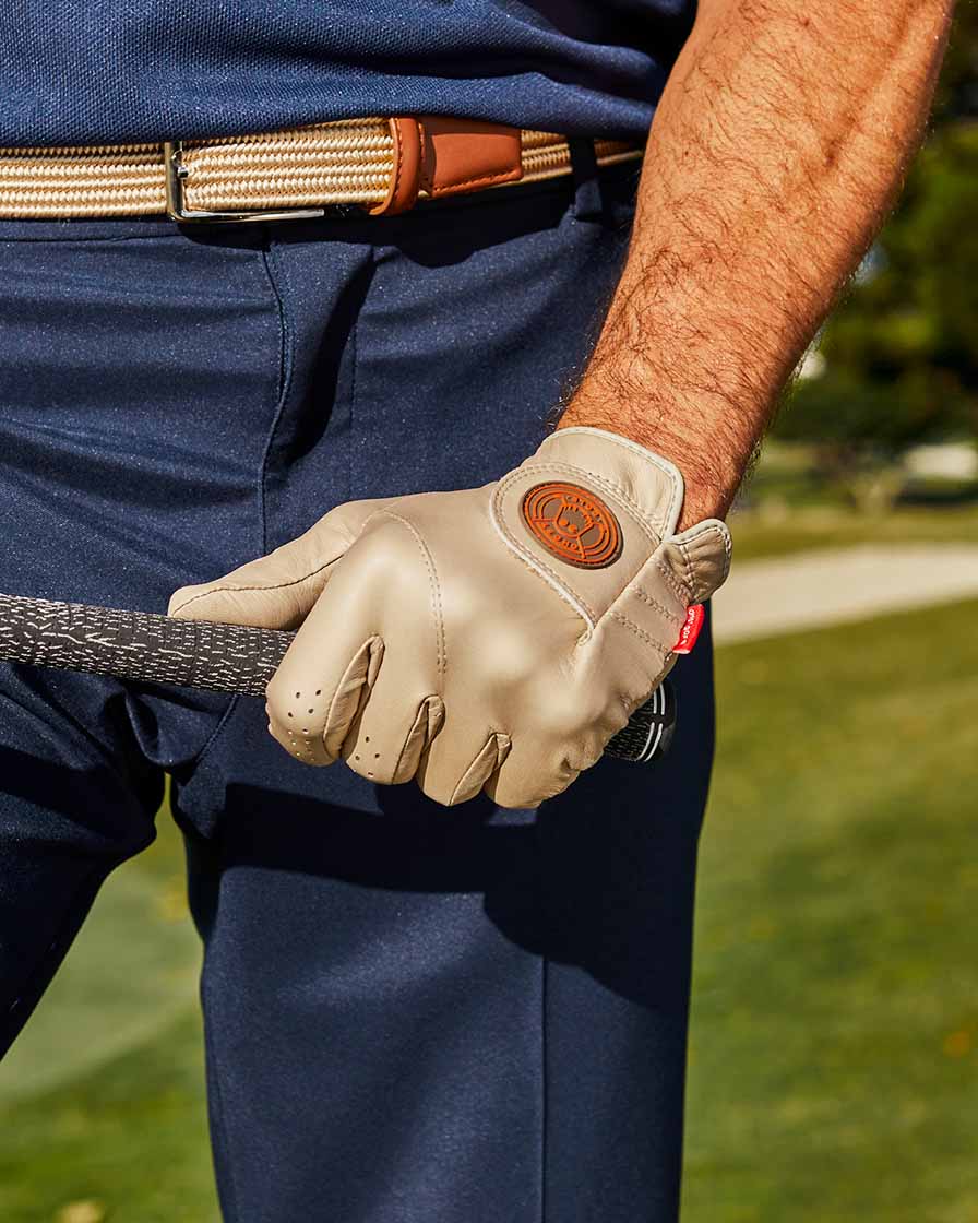 Ghost Golf AAA Cabretta Golf Glove Color Sand