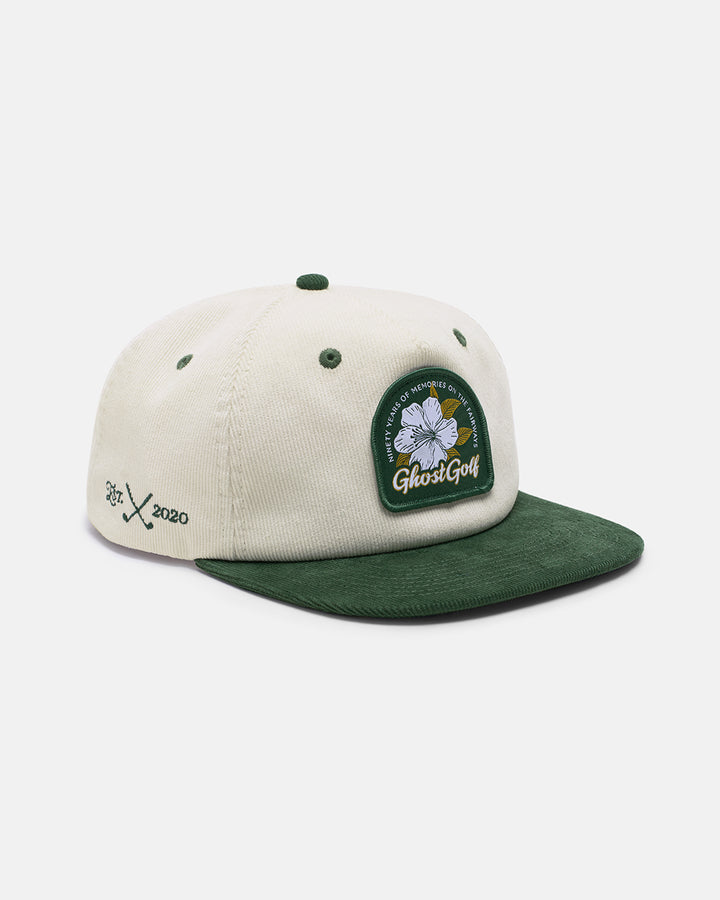 Three Quarter Left View Product Photo of White Patrons Azalea hat #color_white