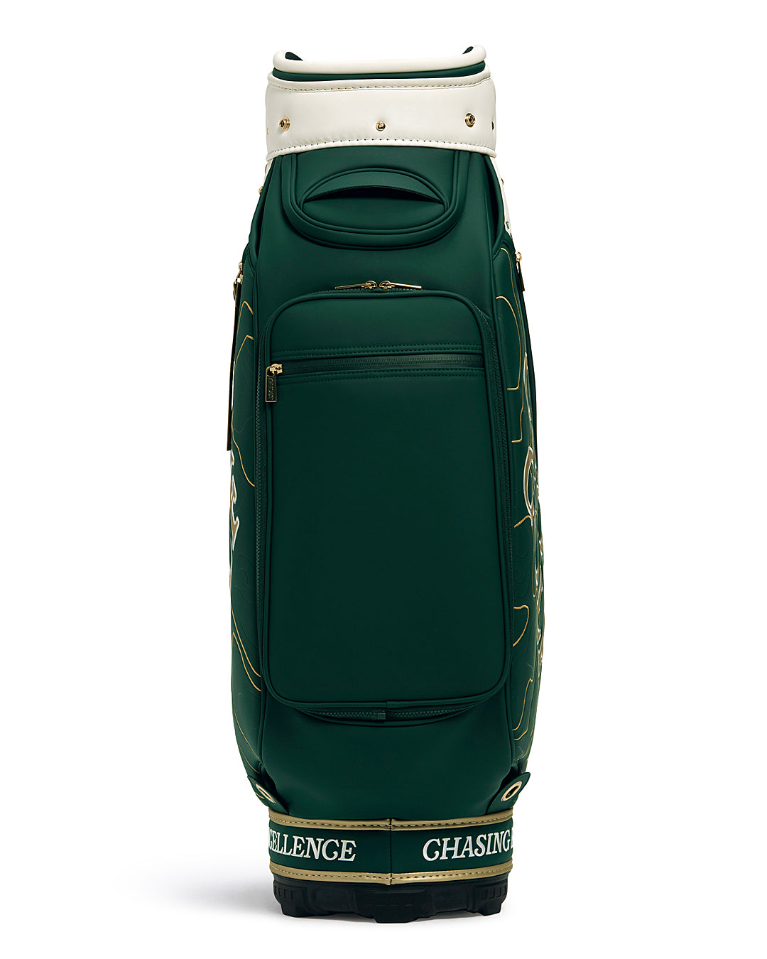 Back View of Patrons Only Staff Bag #color_green