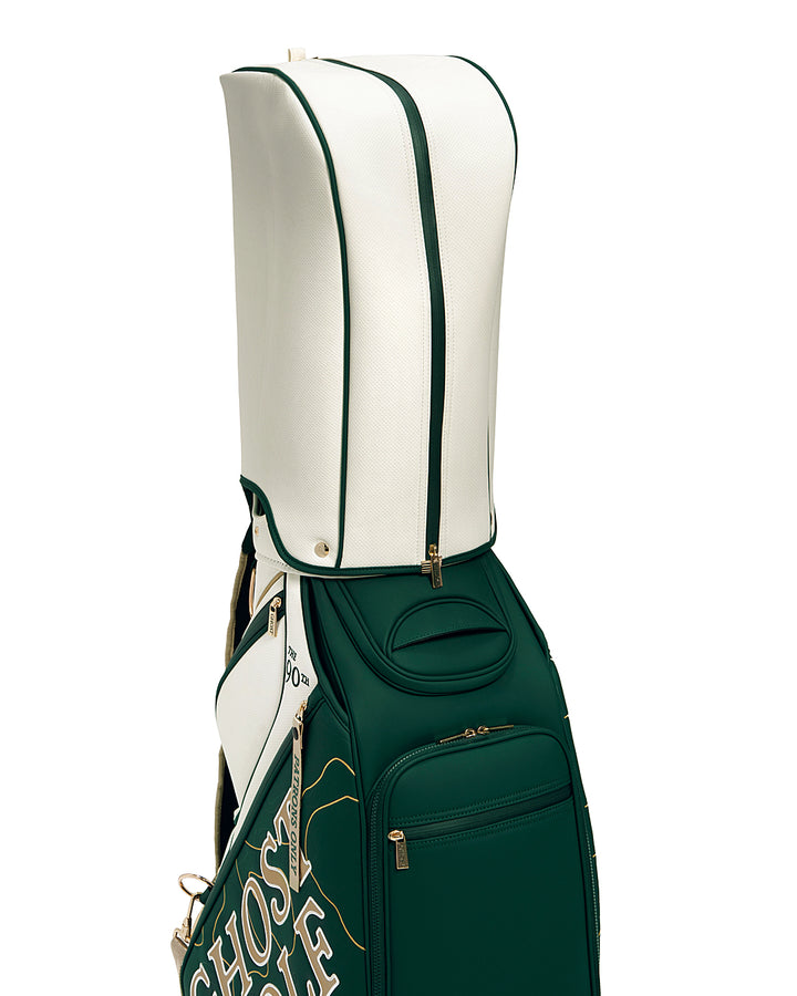Rain Hood View of Patrons Only Staff Bag #color_green