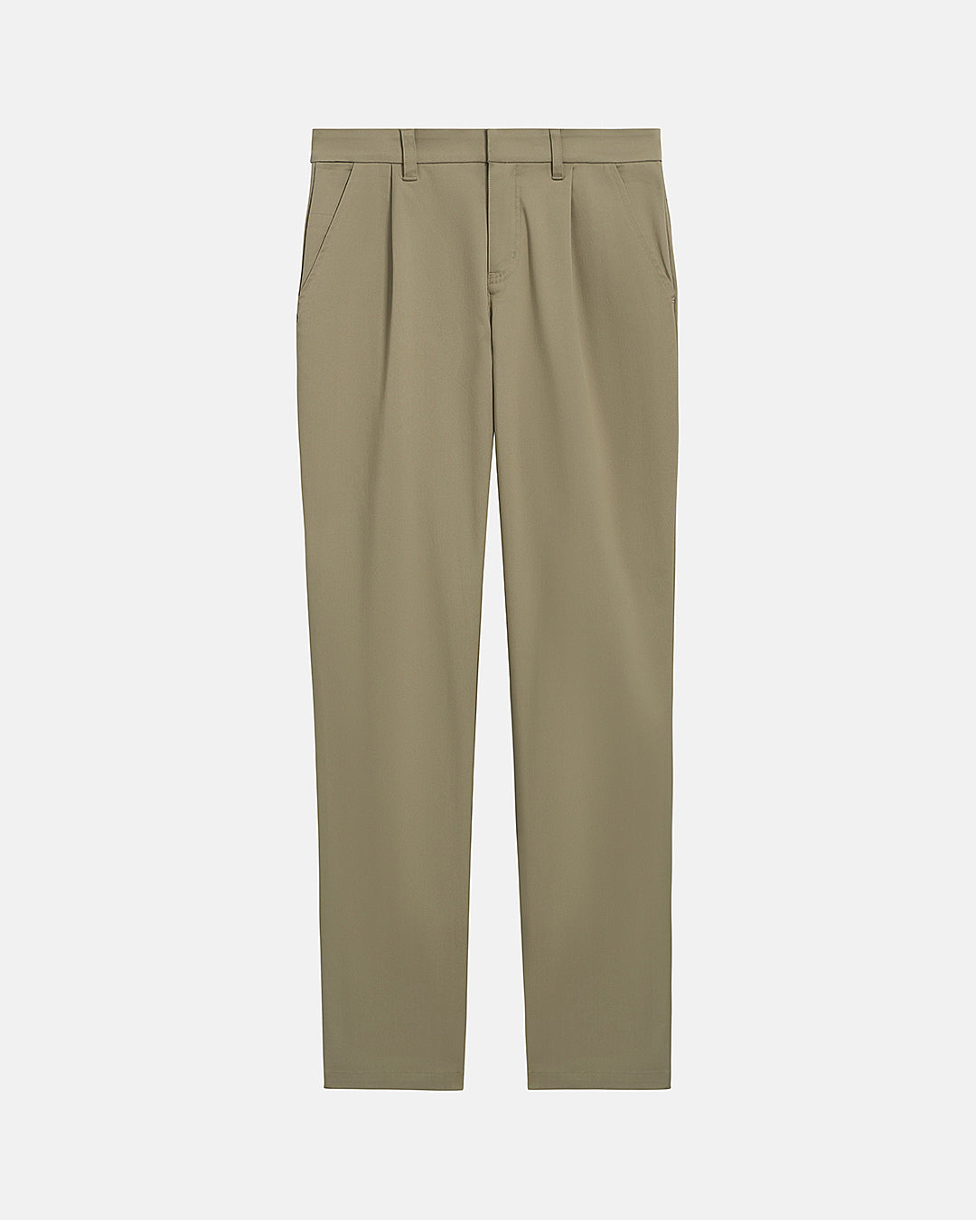 Front View Product Photo of Sand Patrons Pleated Pant #color_sand