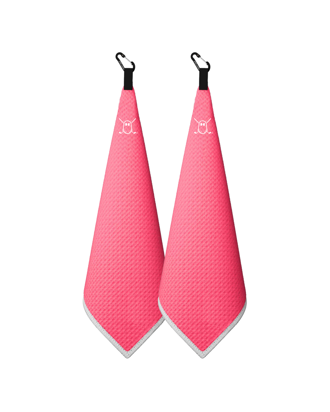 Greenside Towel with Carabiner Hot Pink#color_hot-pink