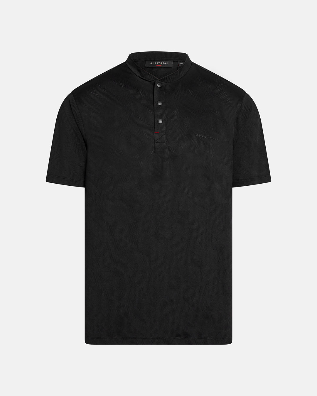 Pinnacle-Banded-Polo_Black_Front_#color_black