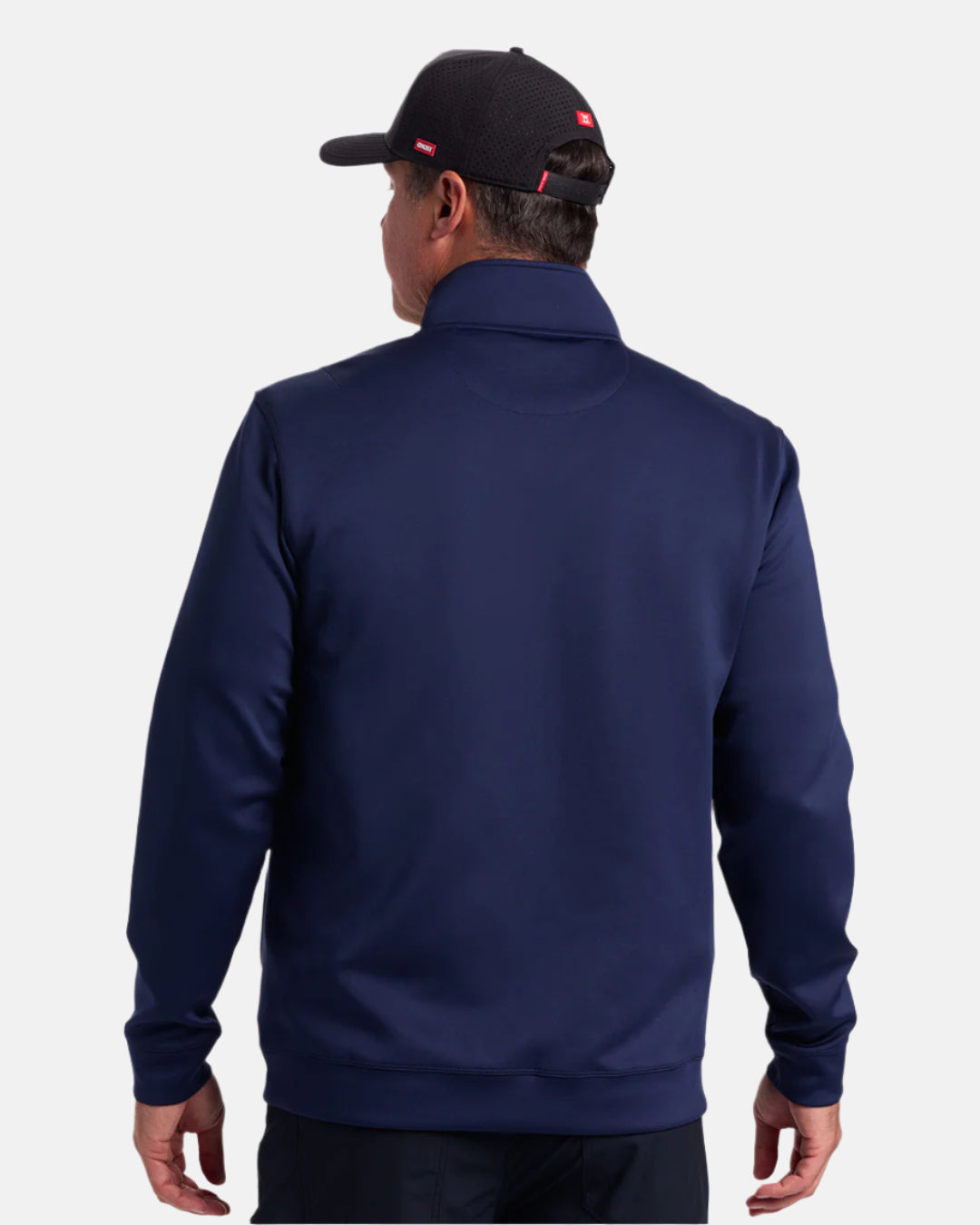 Mens Quarter Zip Navy 4#color_navy