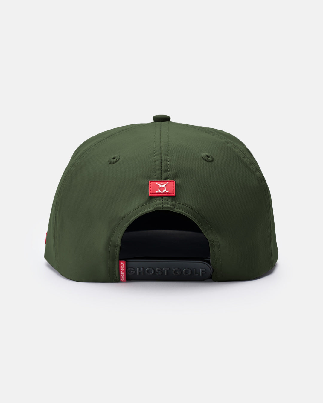 Retro Golfer Snapback_Back-Olive #color_olive