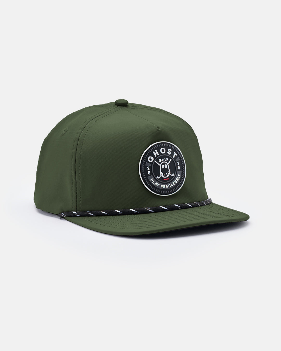 Retro Golfer Snapback_Right-Olive #color_olive