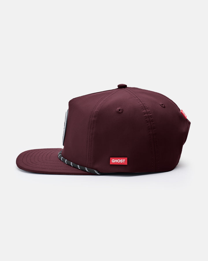 Retro Golfer Snapback_Side-Burgundy #color_burgundy
