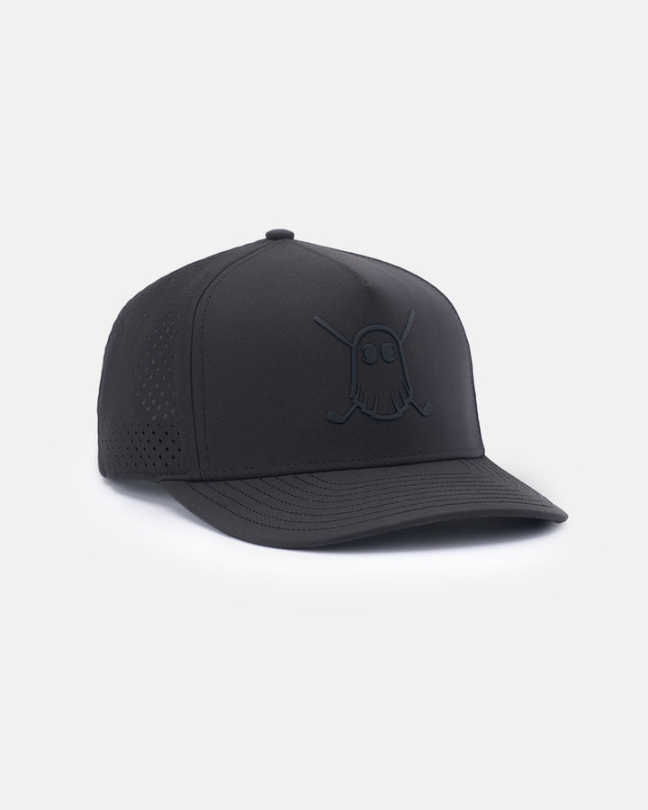 BONDED ICON SNAPBACK  #color_black