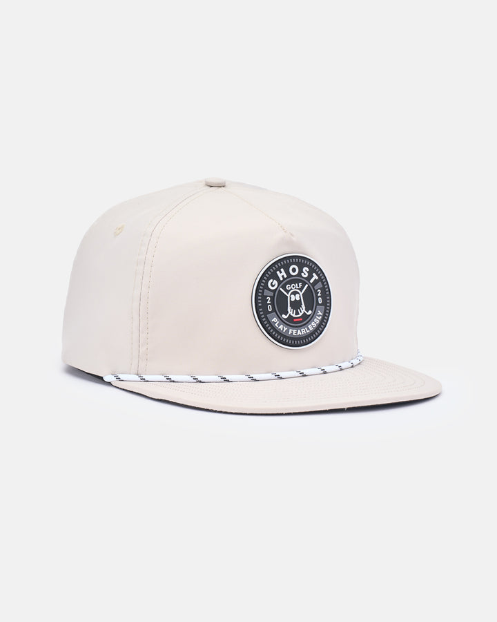 RETRO GOLFER SNAPBACK  #color_feather-grey