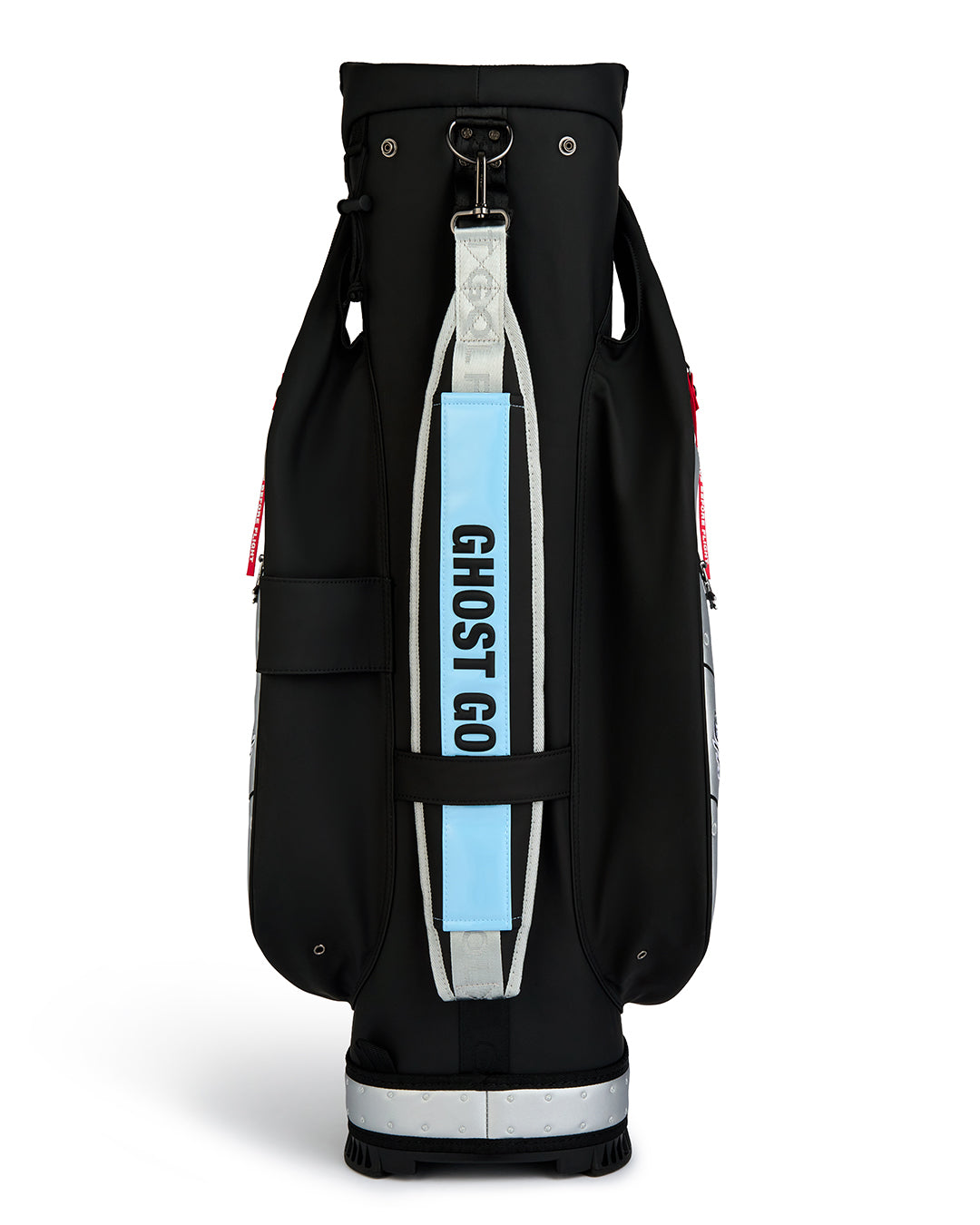 Back Product Shot of GT-14 Cart Bag with Ghost Golf Shoulder Strap
